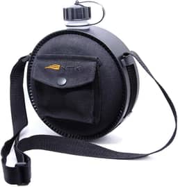 NTK, Cantil para Agua com Capacidade de 1,9 Litros, em Formato Circular, Alça Tiracolo, na Cor Preta