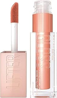 Maybelline NY Brilho Labial com Ácido Hialurônico Lifter Gloss Amber, 5.4ml