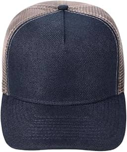 Boné Aba Curva Masculino Liso Trucker Redinha Telinha Diversas Cores MXC BRASIL