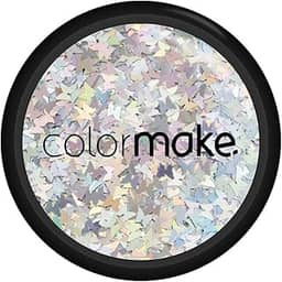 Glitter Shine Borboleta Prata 2G, Colormake