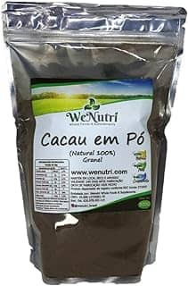 Cacau em Pó Natural 100% 1kg Wenutri