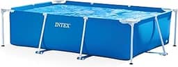 Intex, Piscina Retangular Galvanizada com armação metálica, 3.834 litros
