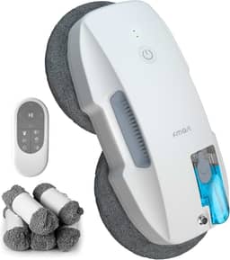 Robô de Limpeza de Janelas FMART T9 Pro, Pulverização Inteligente com Atomização Ultrassônica, 3800PA, Planejamento Inteligente de Rotas com IA, Tecnologia de Detecção de Bordas, Controle Remoto