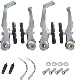 Par Freio V Brake Gta Alumínio C/Sapata Orbital Bike Mtb