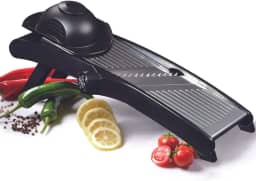 Mandoline Aço Inox, Gedex ECO-722, Preto