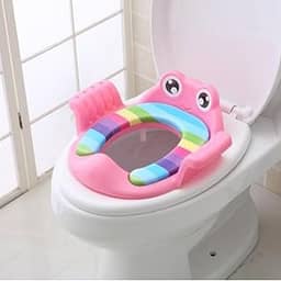 Redutor De Vaso Sanitário Sapinho Assento Infantil Rosa