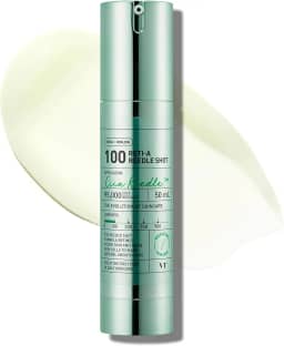 VT COSMETICS Reti-A Reedle Shot 100, Sérum De Microagulhamento Com Retinol (Vitamina A), Exossomo Reparador, Ideal Para Iniciantes Em Retinol, Pele De Vidro, Intensificador De Pele Coreano 50 Ml