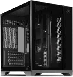Gabinete Gamer Mancer CV100 | Mid-Tower | Vidro temperado | Suporte Water Cooler 240mm | USB 3.0 | Preto | MCR-CV100-BK