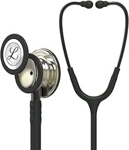 Estetoscópio Littmann Classic Iii Preto Champagne - 5861