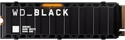 WD_BLACK Unidade interna de estado sólido para jogos SN850X NVMe de 4 TB com dissipador de calor - Funciona com PlayStation 5, PCIe Gen4, M.2 2280, até 7.300 MB/s - WDS400T2XHE