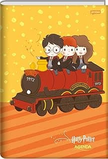 Agenda Permanente 134X200Mm 192Pgs Harry Potter Platform 9 Jandaia