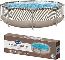 Piscina Mor 5200 Litros Circular Estruturada Reforçada C Saida P Filtro P Familia Verão