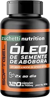 Oleo de Semente de Abóbora 120 Cápsulas 1400mg Softgel Suplemento alimentar