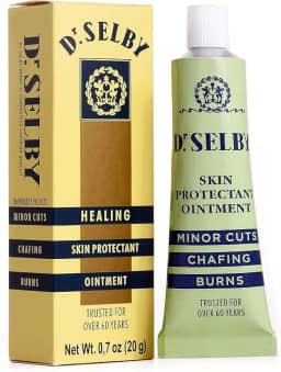 Pomada Protetora para Pele, Cicatrizante para Cortes Menores, Queimaduras e Assaduras, 20g, Uso Tópico, Fórmula Comprovada por 60 Anos