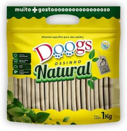 Osso Palito Natural Doogs 8mm. 1kg