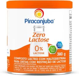 Piracanjuba Composto Lácteo Zero Lactose 380G -