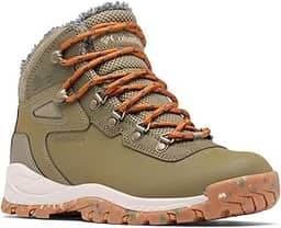 Newton Ridge Tênis feminino impermeável Omni-Heat II para caminhada