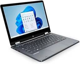Notebook Positivo Duo 2 em 1 11.6'' HD Celeron N4020 4GB SSD 128GB eMMC Windows 11 Pro Cinza