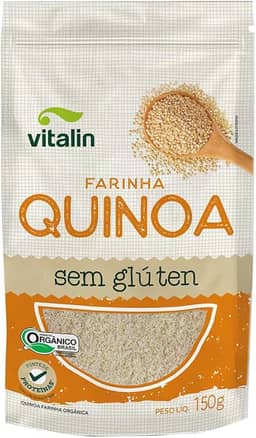 Quinoa Real Farinha Orgânica Vitalin 150g