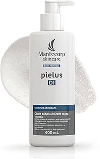 Shampoo Anticaspa Pielus Di - 400ml - Limpeza e Auxílio no Controle da Caspa - Sensação Refrescante e Conforto para o Couro Cabeludo - Mantecorp