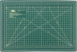 Base Para Corte De Mesa A3 Dupla Face Patchwork Artesanato (Verde)