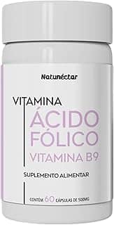 Ácido Fólico Vitamina B9 60 Cápsulas 1000mcg