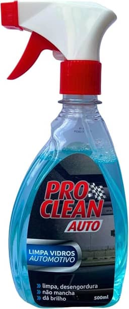 LIMPA VIDROS PARA CARROS ANTIEMBAÇANTE ANTIENGORDURANTE MULTIUSO 500ML