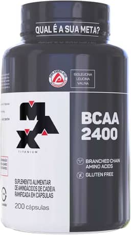 Max Titanium BCAA 2400, 200 Cápsulas