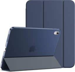 JETech Capa para iPad (A16) 11ª/10ª Geração (2025/2022), Case Rígida de Suporte Fino com Despertar/Sono Automático (Marinha Profunda)