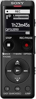 Sony Gravador de voz digital ICD-UX570, ICDUX570BLK