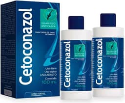Kit 2 Shampoo Anticaspa 100Ml – Combate a Caspa Visível, Coceira e Vermelhidão no Couro Cabeludo Desde o Primeiro Uso