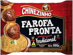 Chinezinho, Farofa Pronta Temperada, 400 Gramas