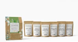 Kit nutri: psylium, maca peruana, farelo de aveia, frutas vermelhas desidratadas (cranberry e goji berry), mix de sementes (quinoa, chia, linhaça, gergelim, mostarda) - 100g cada + 45g Chá Desintox Chagran (rende 30 xícaras)