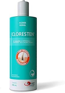 Shampoo Cloresten Antifúngico E Antibacteriano De 500ml