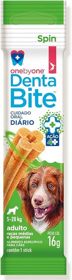 Petisco Palito Spin Pet para Cães - DENTABITE - Diário - 16g