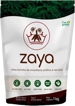 Zaya Farinha - A Farinha Multiuso Sem Glúten De Ingrediente Único