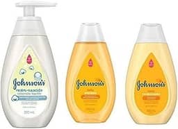 Kit Johnsons Recem Nascido (sabonete Liquido, Shampoo, Condicionador c/ 200ml)