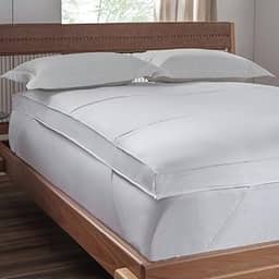 Pillow Top, Premium, Toque Macio, Altura 10cm, Luxo, 1200g/m², 100% Poliéster, Micropercal 200 Fios, Reforços Nas Laterais, Altihaus (Solteiro King)