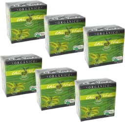 Kit 6cx Chá Verde Orgânico (60 sachês) Campo Verde
