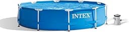 Piscina De Armação Metal Galvanizado 4.485l (bomba Filtro 220/240v) Intex