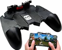 Controle Gamepad AK-66 para Celular, 4 Gatilhos, Compatível com Android e iPhone, 4,7-6,5 Polegadas