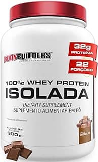 Whey Protein 100% Isolada Chocolate 900g - Bodybuilders