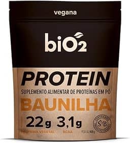 Proteína Vegetal biO2 Protein Baunilha 908 g, Vegana e sem Glúten