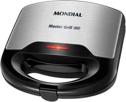 MONDIAL Sanduicheira Master Grill, Preto/Inox, 750W, 220V - S-20