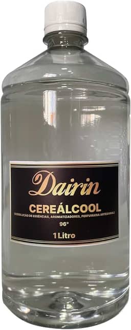 Álcool de Cereais 96° - Puro - 1 Litro