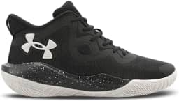 Tênis De Basquete Under Armour Bankshot SE Masculino - Preto/Branco/Prata Metal
