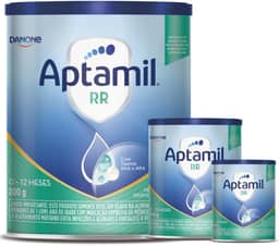 3 Latas - Fórmula infantil em pó RR- Danone 800 gr