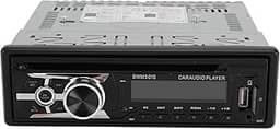 Luocute Estéreo de Carro único Com CD DVD Player, Porta USB, Rádio FM, Chamadas Livres de Mãos, Entrada Auxiliar, Compatível Com a Maioria Dos Dispositivos