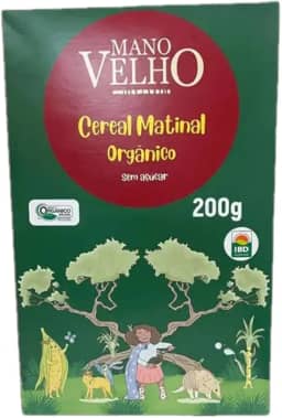 Cereal Matinal Orgânico Sem Açúcar Mano Velho 200g