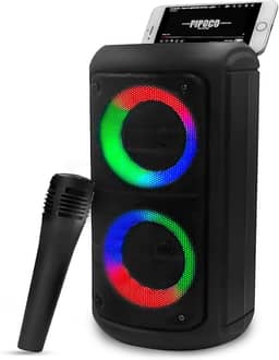 Caixa De Som Bluetooth Portátil Potente 18w Rms Usb Rádio Fm Microfone Rádio Fm